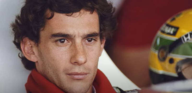 ▲F1传奇车手 Ayrton Senna。
