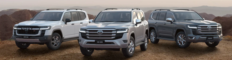 ▲Toyota Land Cruiser 300
