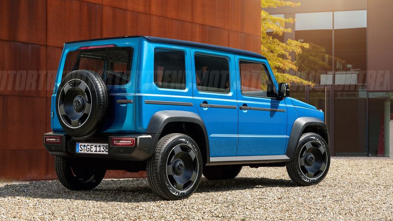 ▲Mercedes-Benz 计划于 2027 年推出的越野小型 SUV“Baby G”。(圖:motortrend)