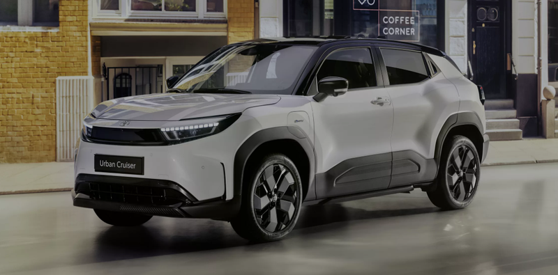 ▲Urban Cruiser纯电动车型。