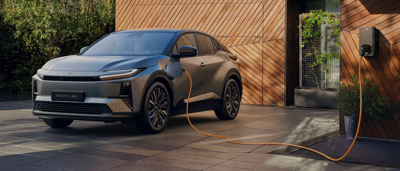 ▲C-HR+纯电动版本。