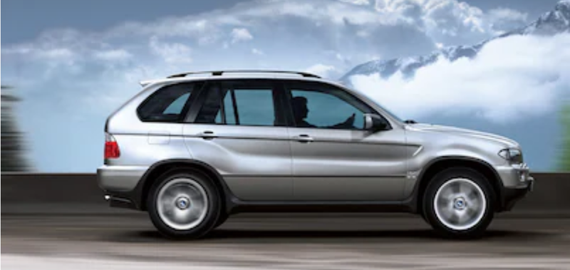 ▲首代 BMW X5 早在 2000 年登场时便拥有基本的越野性能。(图:BMW)