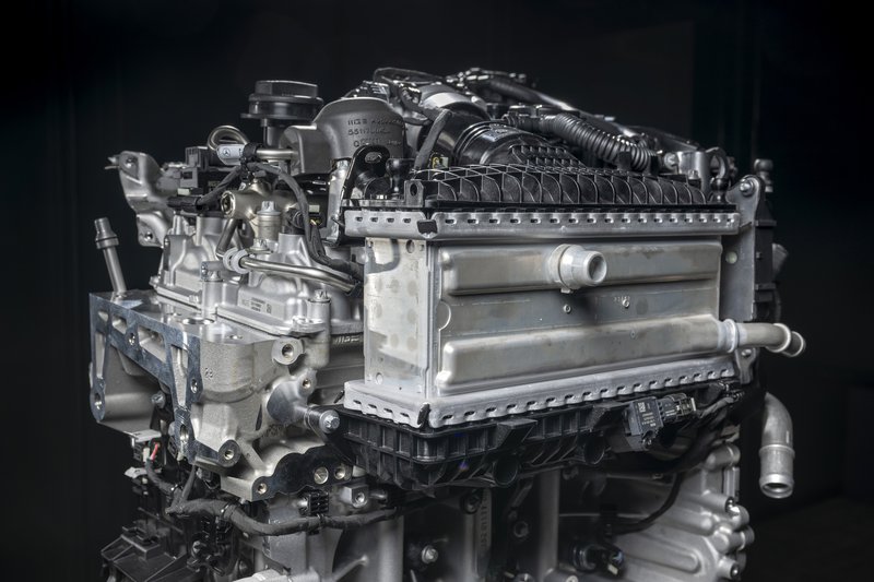 ▲Mercedes-Benz M252四缸引擎。(图:Mercedes-Benz)
