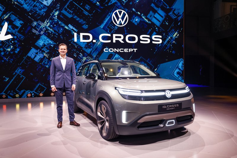 ▲Volkswagen ID. Cross Concept。