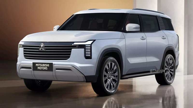 ▲日本经销商泄露Mitsubishi全新Pajero发表时程，图为预想图。（图：翻摄自Spyder7）