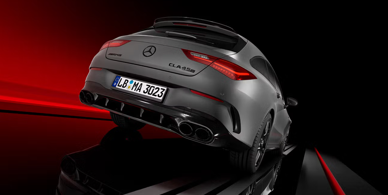▲纯电进化登场!CLA Shooting Brake 迎来电能时代首发亮相。