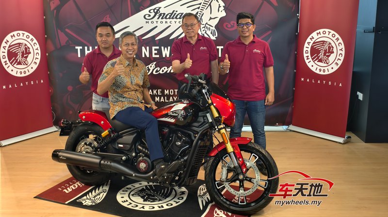 ▲Indian Motorcycle Malaysia总代理Spirit Lake Motor与AFY Mobility Industries，在八打灵再也Bumirai展厅正式发布了全新2025款Indian Scout系列。