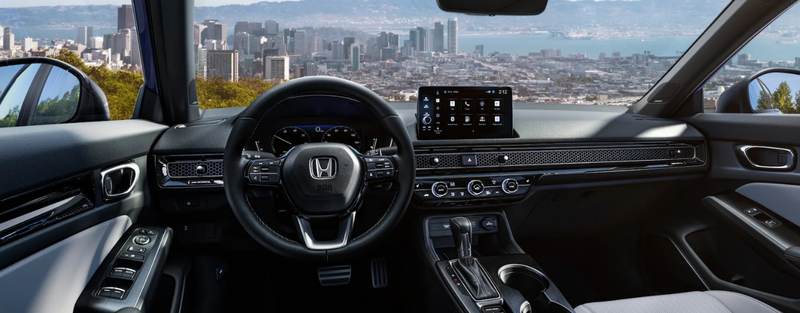 ▲ZR-V内装设计延续Civic的布局风格。