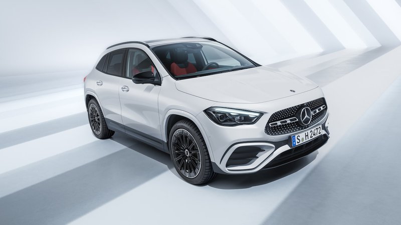 ▲图为现行款Mercedes-Benz GLA。(图:Mercedes-Benz)
