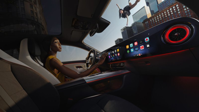 ▲新一代 GLA 内装预计延续 CLA 的设计布局。(图:Mercedes-Benz)