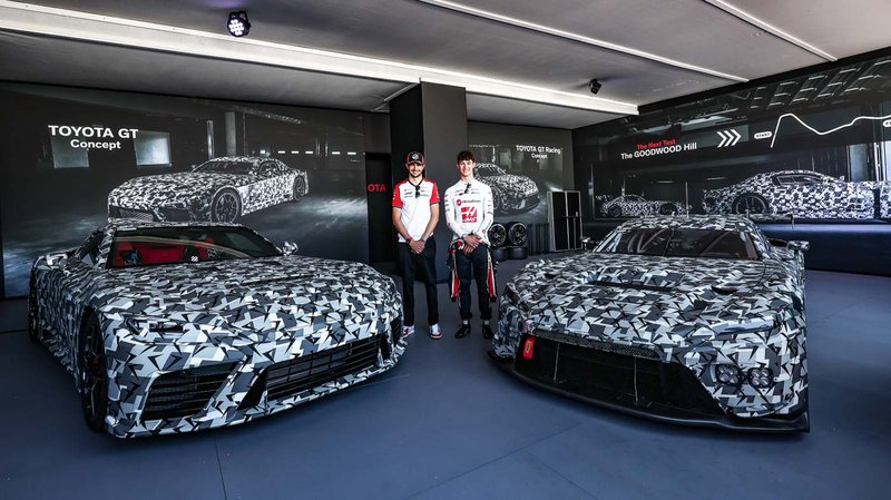 ▲Toyota GT Concept、GT Racing Concept 原型车日前现身。