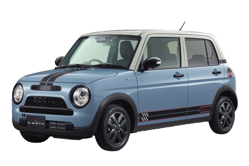 ▲小改款Suzuki Lapin LC搭载Black Sports Style套件,展现更强烈的运动气息。