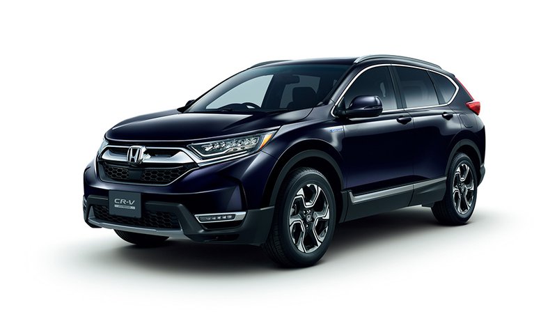 ▲第五代Honda CR-V。