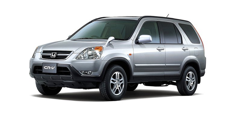 ▲第二代Honda CR-V。