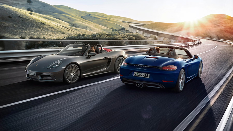 ▲Porsche 718 Boxster