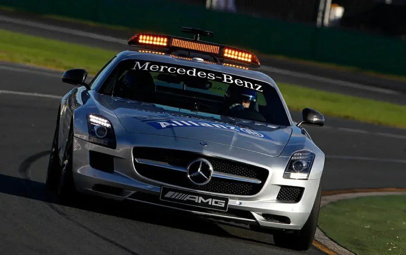 ▲2010 – 2012: Mercedes-Benz SLS AMG。