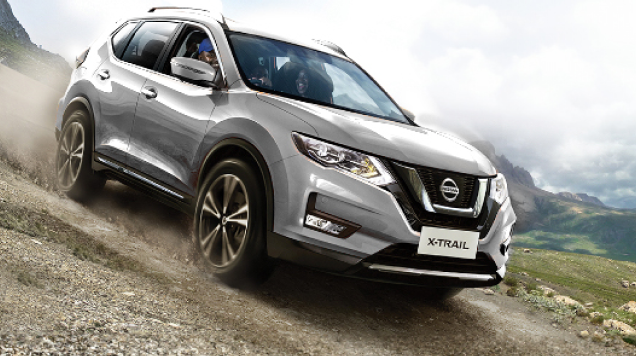 ▲现行款Nissan X-Trail。