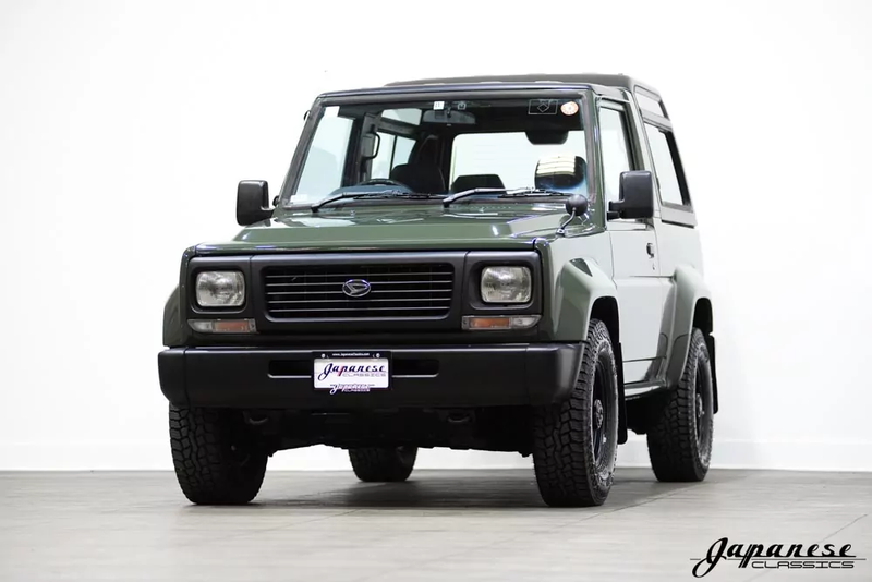 ▲1994 年款 Daihatsu Rugger 经典身影。（图：Japaneseclassics）