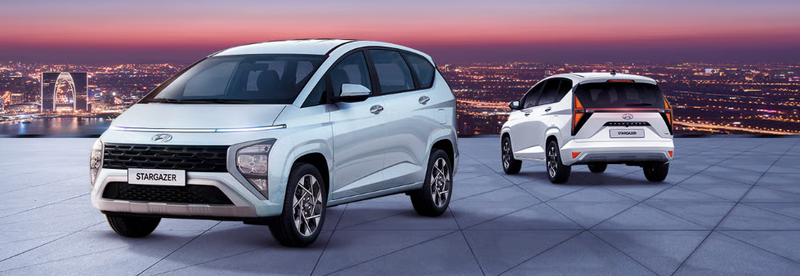 ▲图为现行版本 Hyundai Stargazer。