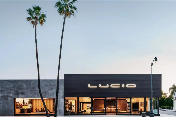 ▲Lucid Motors是一家新兴的电动车制造商。