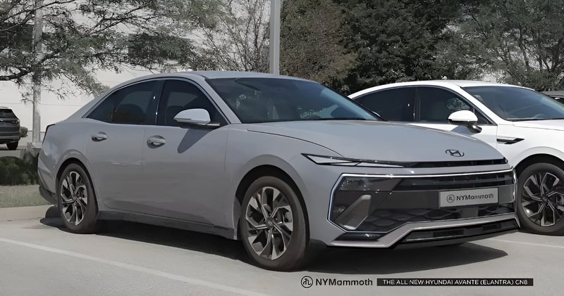 ▲外媒公开 Hyundai 第八代 Elantra 预想预想图。