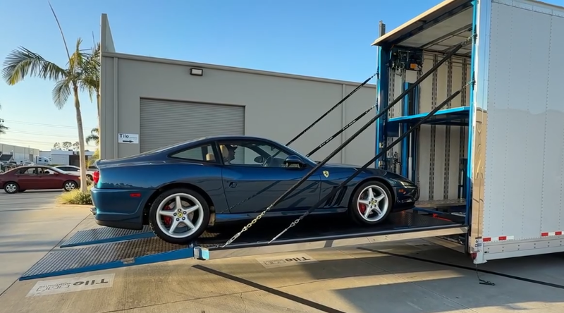 ▲Ferrari 550 Maranello。