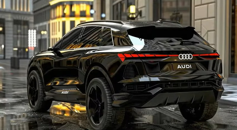 ▲网传全新设计的 Audi Q9 预想图。图：YouTube