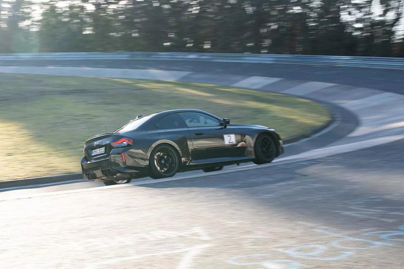 ▲挑战纪录的M2维持全原厂设定,只是将轮胎升级为Michelin Pilot Sport Cup2。