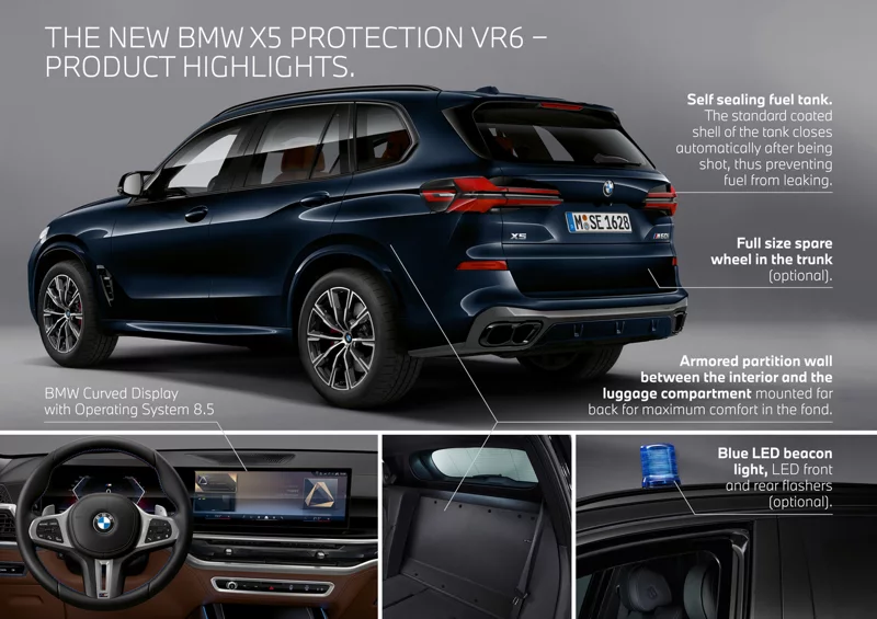 ▲X5 Protection VR6会在德国慕尼黑IAA车展率先登场,第一批下线车辆预计于2024年2月首批交车。