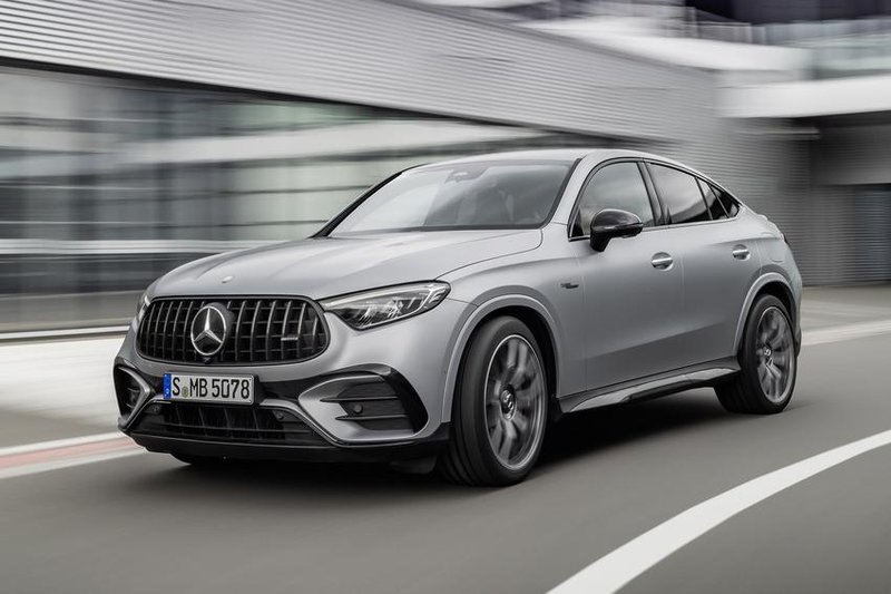 ▲在强劲输出加持之下，AMG GLC Coupe 63只需要3.5秒即可加速破百。