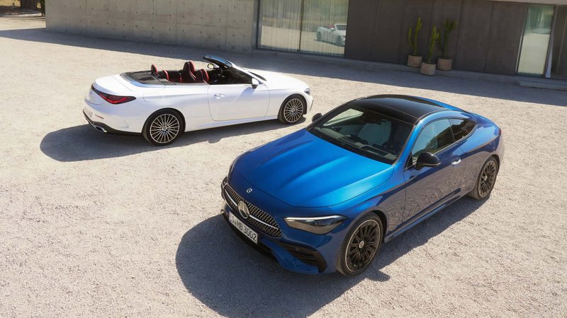 ▲Mercedes-Benz正式发表CLE新车系,提供双门、敞篷车型选择。