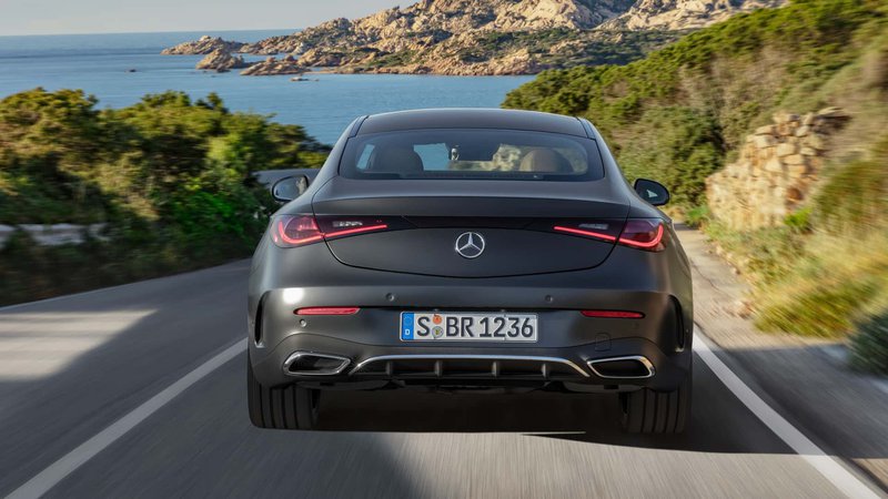 ▲Mercedes-Benz全新CLE车尾。