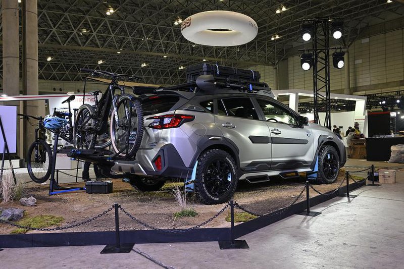 ▲Crosstrek Boost Gear概念车拥有强烈的越野风格,或许可视为Wilderness版本的设计雏形。