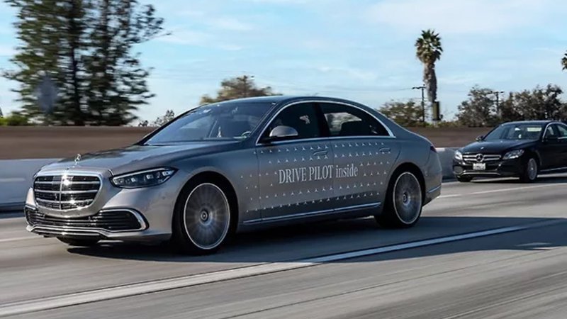 ▲Mercedes-Benz自动驾驶辅助系统Drive Pilot相关车款，将在今年下半年亮相。