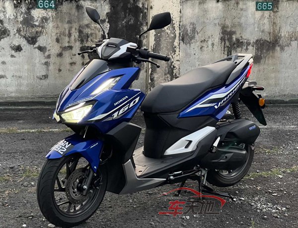 ▲Vario 160采用Honda的 enhanced Smart Power Plus(eSP+)技术,非常省油。