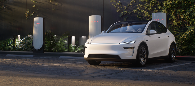 ▲现行版本的 Model Y。