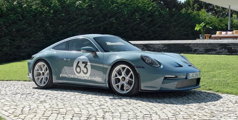 ▲Porsche 911 S-T。