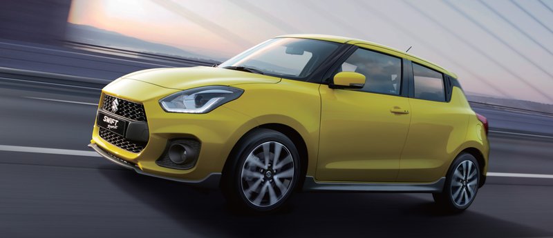 现行款SWIFT SPORT。图:Suzuki