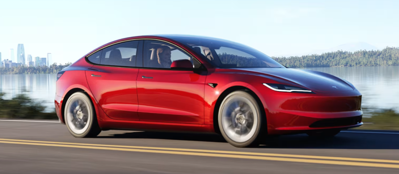 ▲Tesla Model 3 在低失窃率车型中表现出色，成为最难被偷的车款之一。图：Tesla