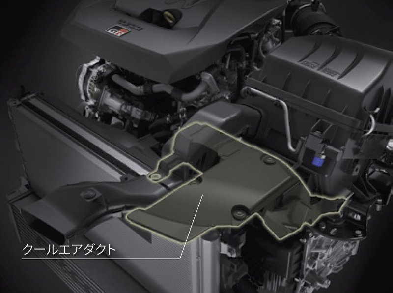 ▲新年式Toyota GR Corolla强化冷却系统，激烈操驾更稳定。