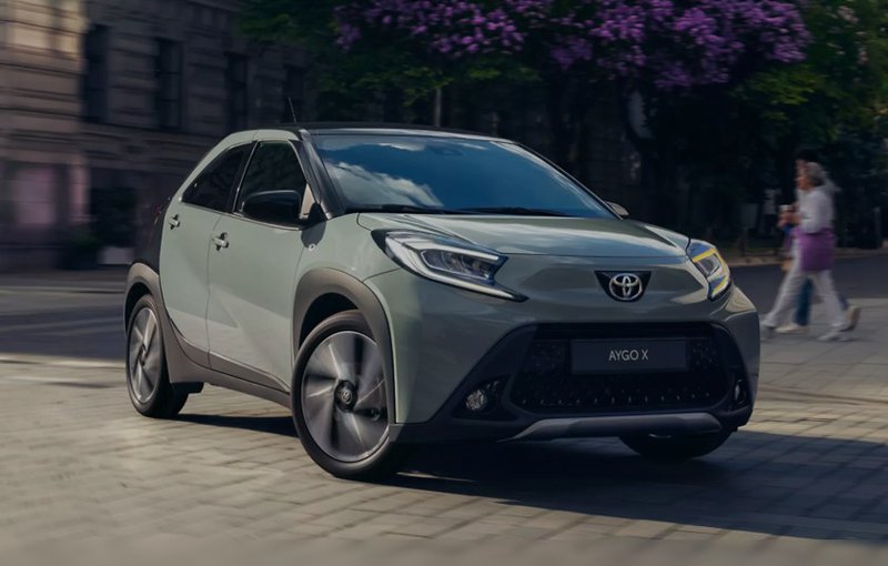 ▲bZ1X 尺码精巧，外形风格与 Aygo X 跨界小车相近。图为Aygo X。